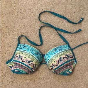 Teal Bikini Top